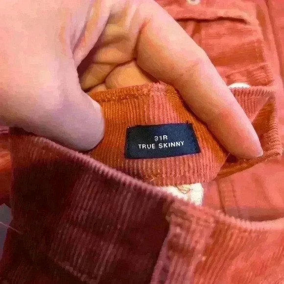 GAP NWT 1969 modern stretch true skinny corduroy pants sz.31. Preppy fall casual - Picture 4 of 7